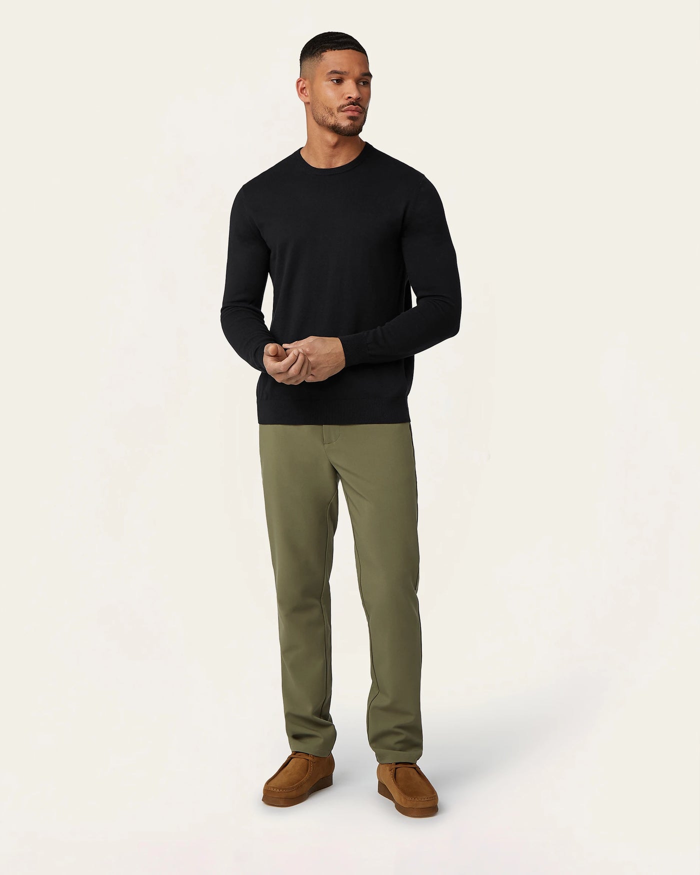 Seawool Crewneck Black