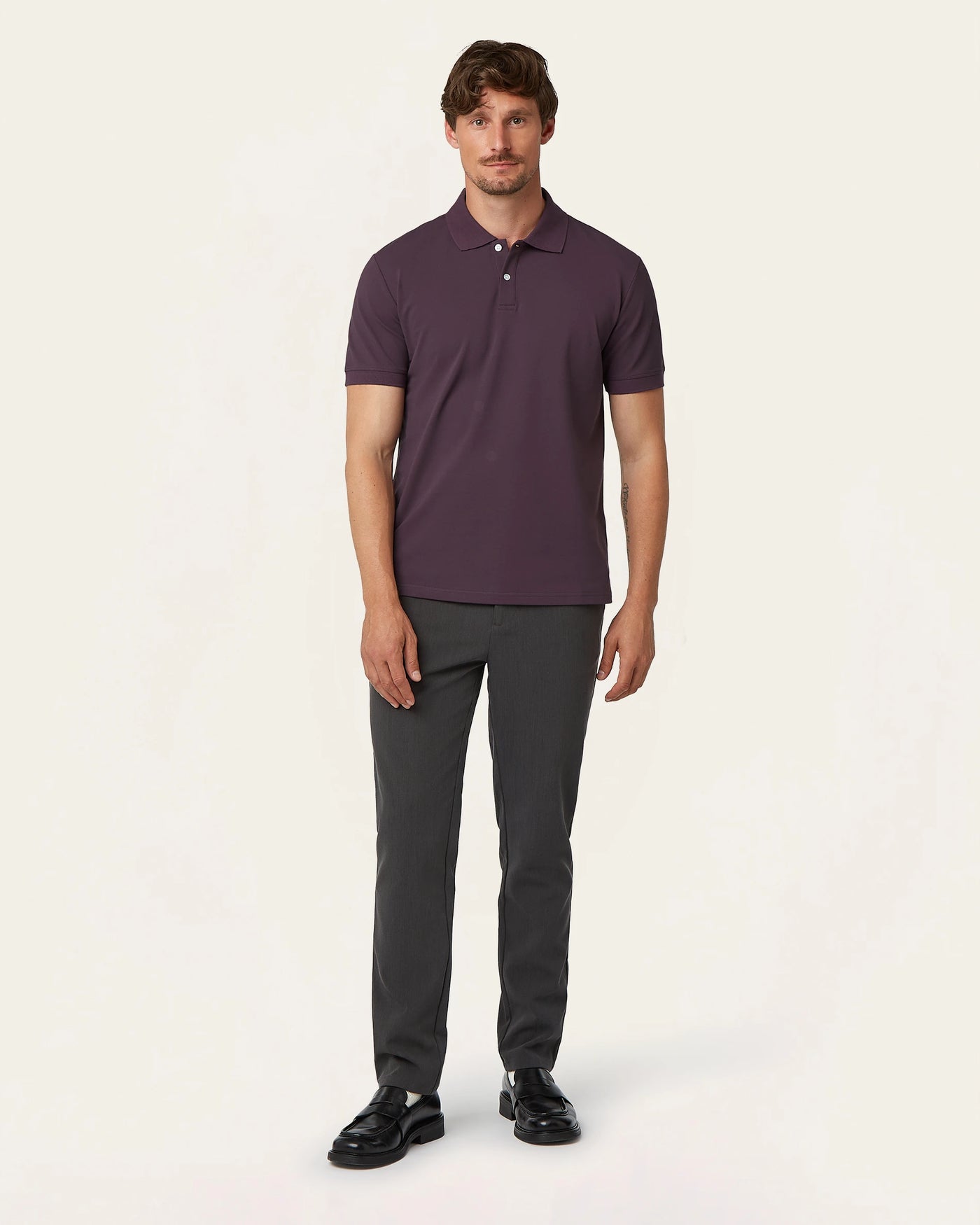 Classic Polo Dark Plum