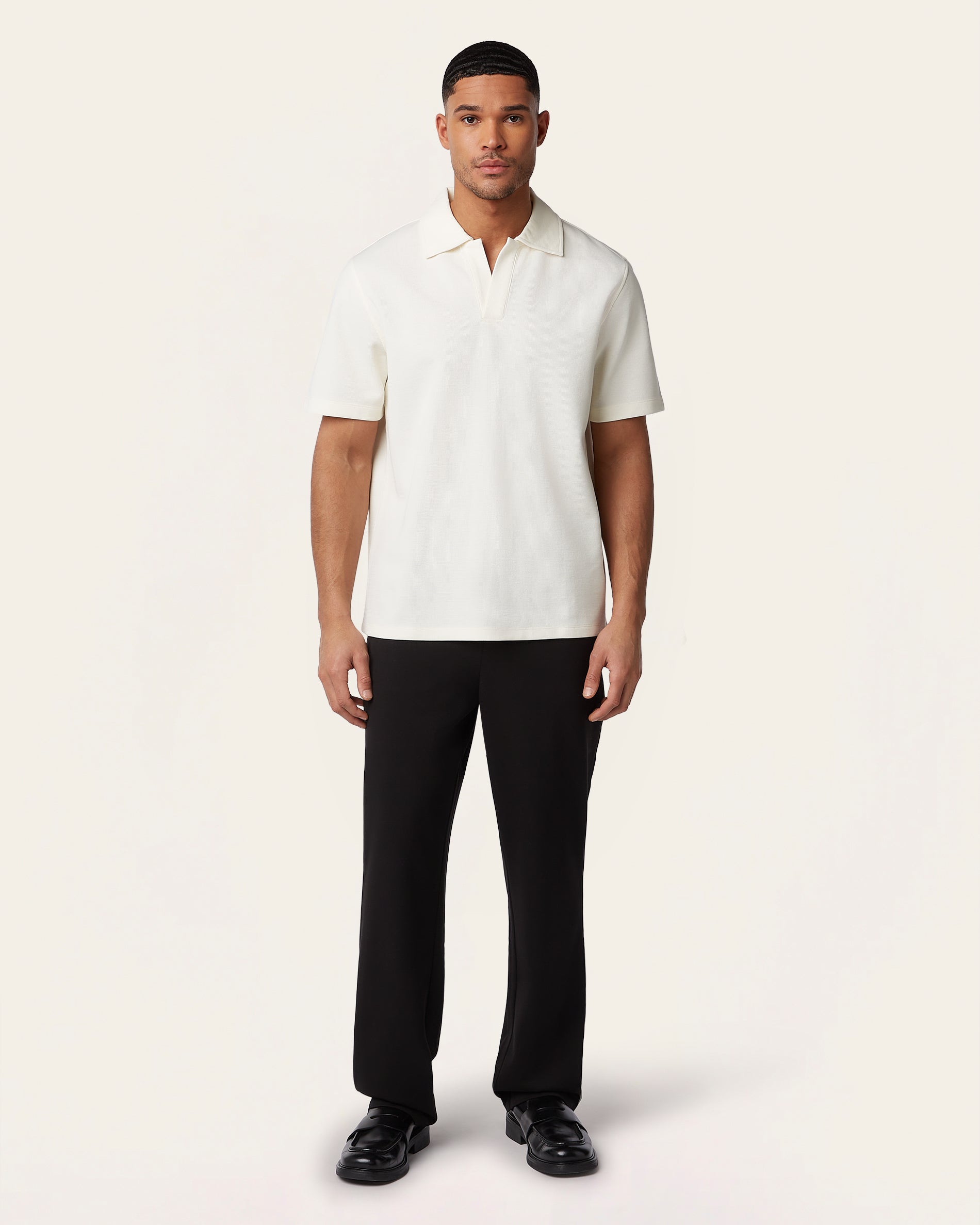 Relaxed Polo Off White