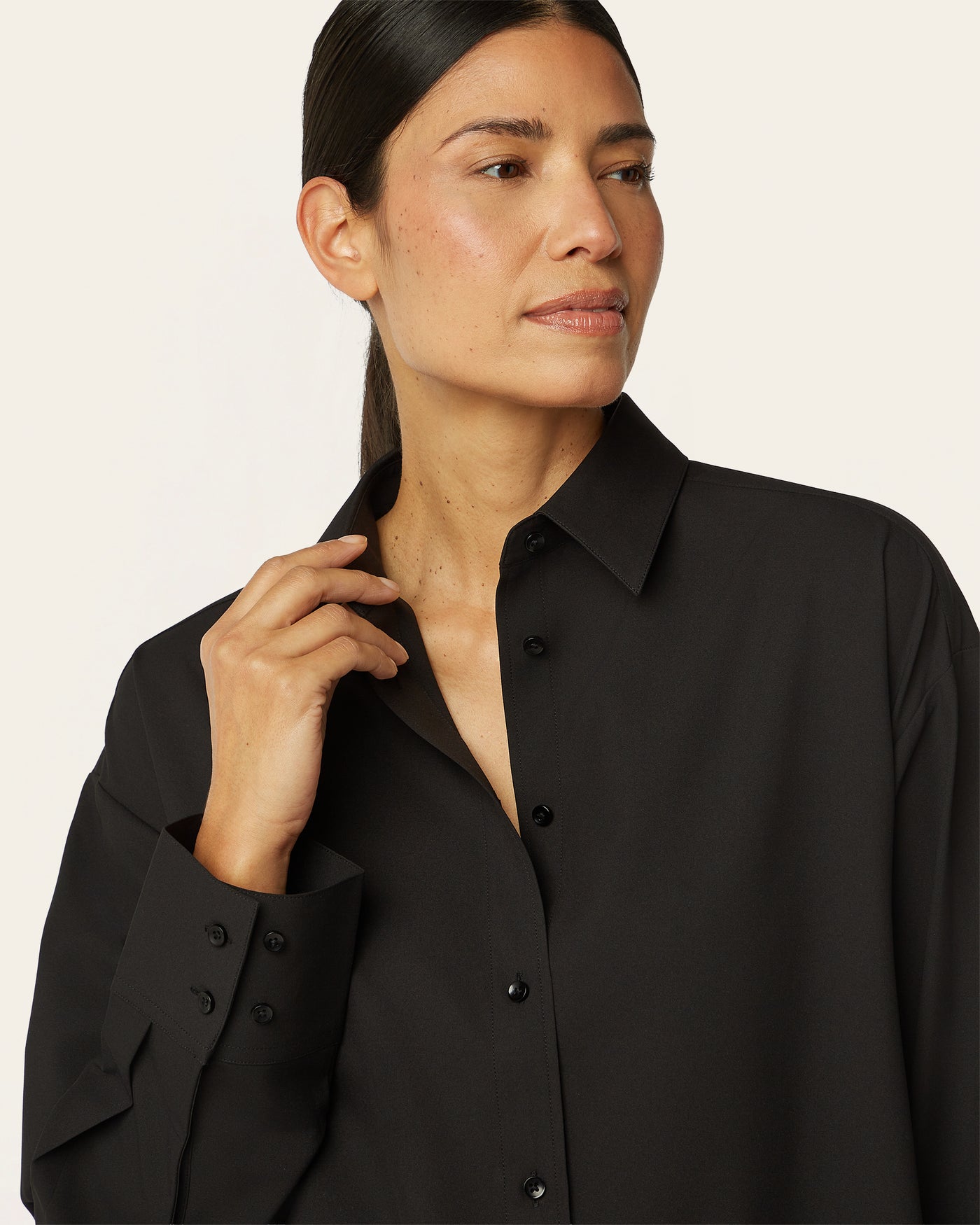Relaxed Blouse - Black