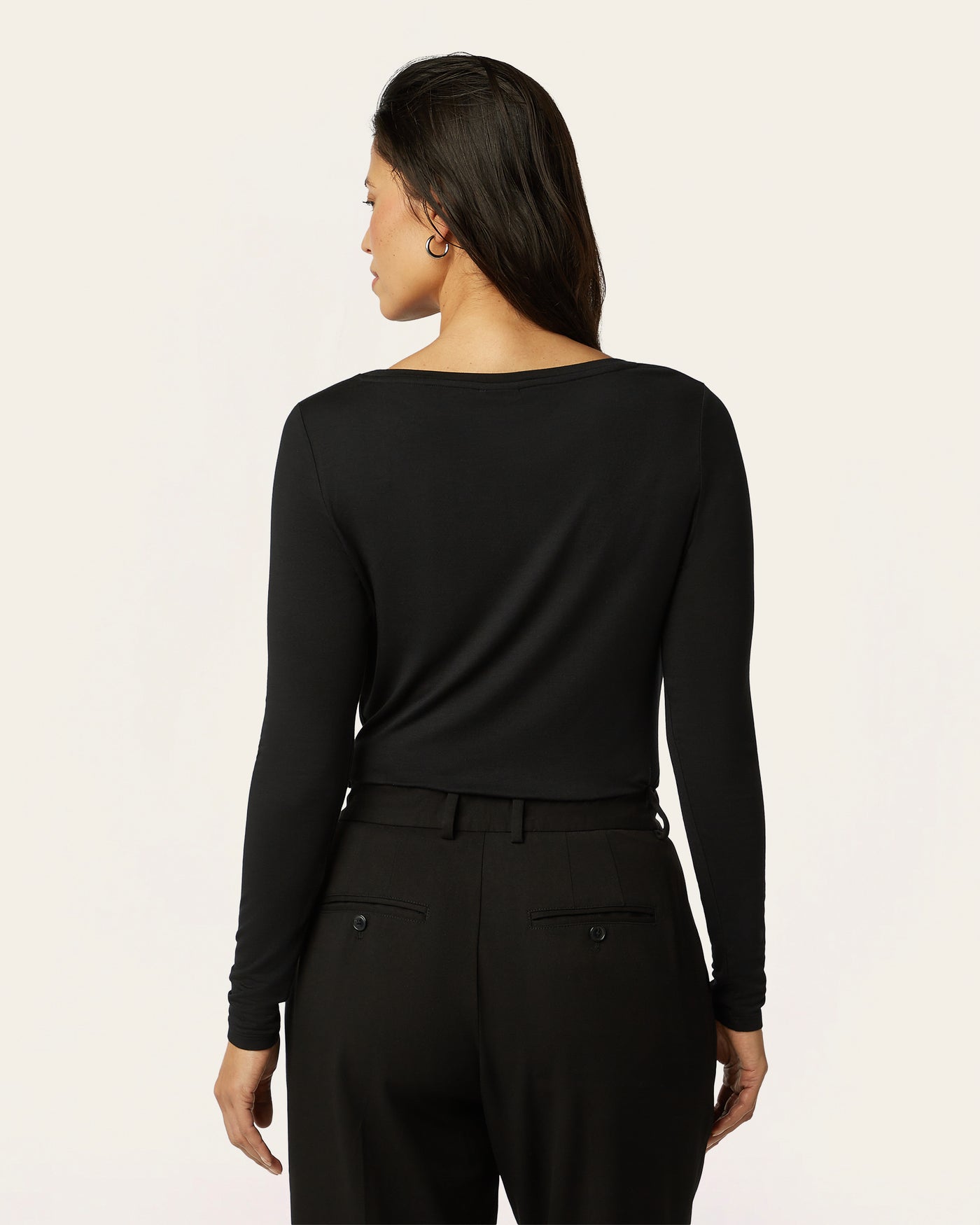 Boatneck Knit - Black