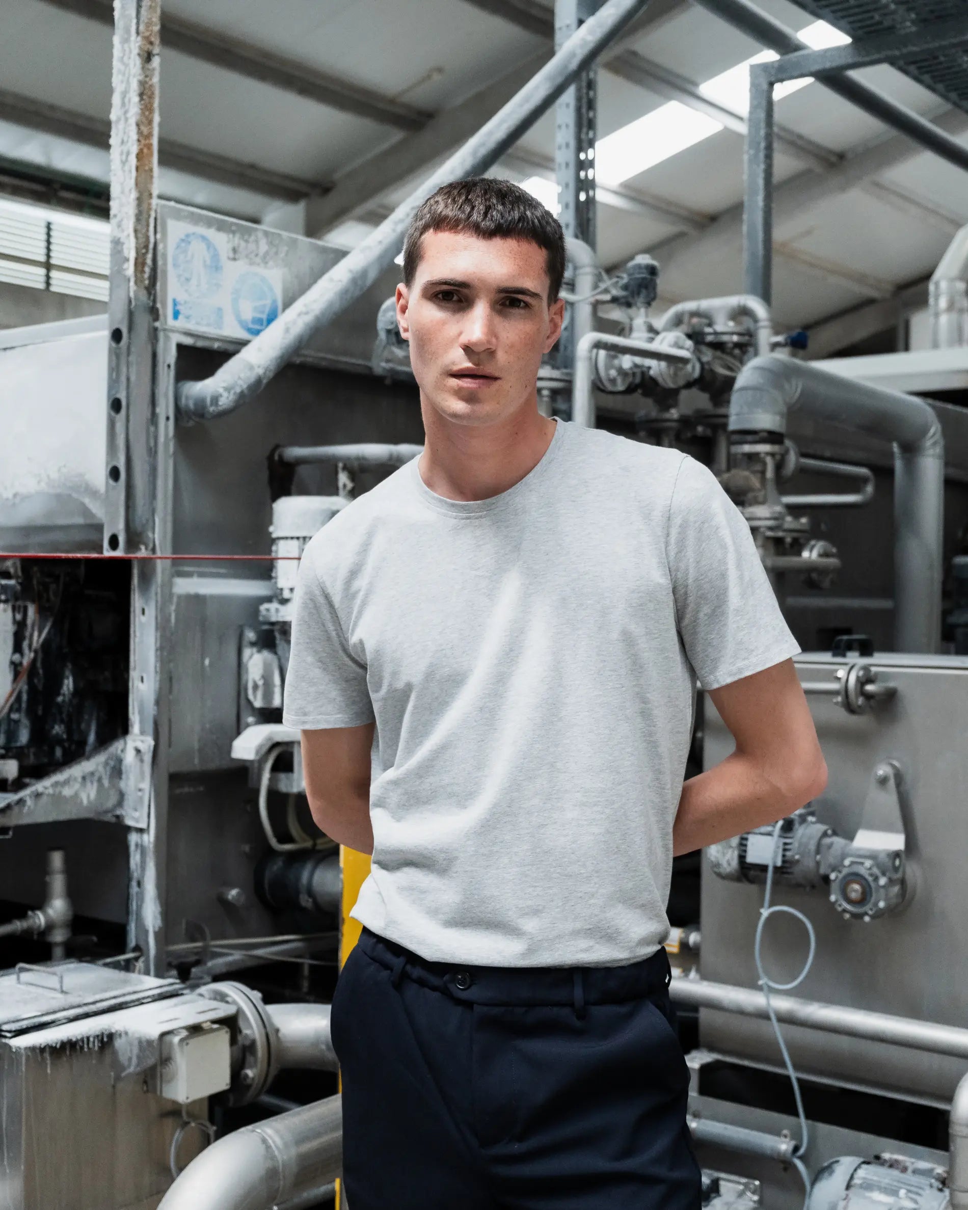 T-shirt 3-pack bundle | White & Black & Light grey