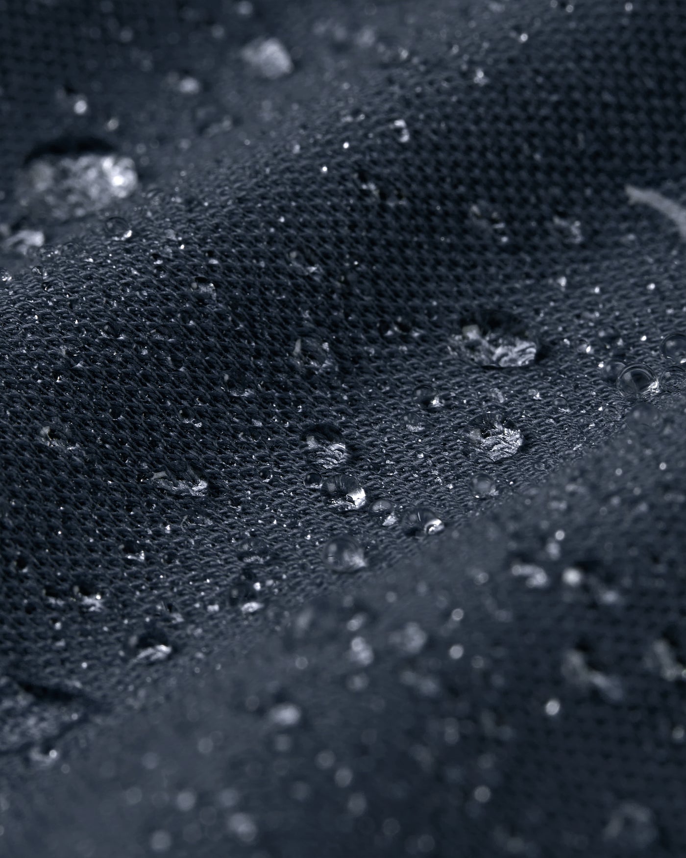 Knitted non-iron shirt navy